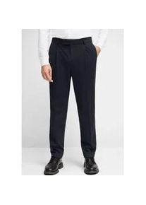 Anzughose Cinque "CISALTO", Herren, Gr. 94, N + S Gr, blau (dunkelblau), Web, Obermaterial: 52% Polyester, 21% Polyamid, 17% Viskose, 10% Elasthan, unifarben, relaxed fit lang, Hosen Anzughose