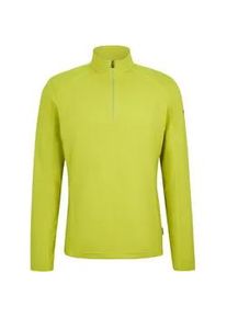 Sweatshirt Ziener "JELANO-Z midlayer man", Herren, Gr. 58, electric grass, Obermaterial: 88% Polyester, 12% Elasthan, Sweatshirts Sweatshirt