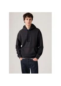Levi's Hoodie LEVI'S, Herren, Gr. S, archival 2hp phantom, Sweatware, Obermaterial: 88% Baumwolle, 12% Polyester, unifarben, relaxed fit normal, ohne Ausschnitt, B&uuml;ndchen, Sweatshirts Hoodie, mit Logo Schriftzug