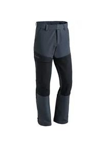 Outdoorhose Maier Sports "Fleeceflex M", Herren, Gr. 50, Normalgr&ouml;&szlig;en, graphit, 92% Polyester, 8% Elasthan, Hosen Outdoorhose, robuste Herren Winter-Trekkinghose 4-Wege-Stretch