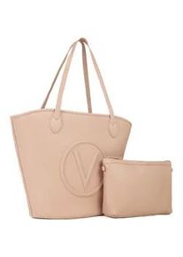 Shopper Valentino BAGS "SHOPPING SPECIAL COVENT", Damen, Gr. B/H/T: 55cm x 34cm x 15cm, beige, Lederimitat, Taschen Shopper, Damen Umh&auml;ngetasche, Tragetasche, Handtasche mit gro&szlig;er V-Pr&auml;gung