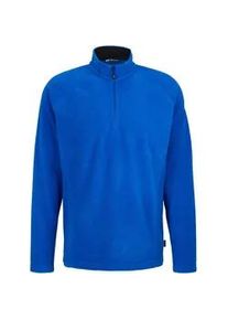 Fleecepullover Ziener "JUSEI-Z midlayer man", Herren, Gr. 46, cobalt blau, Obermaterial: 100% Polyester, Sweatshirts Fleecepullover