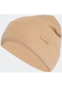 Beanie Adidas SPORTSWEAR "TONAL MET BEAN", Damen, beige (warm sandstone), Obermaterial: 100% Polyacryl, M&uuml;tzen Beanie, Beanie