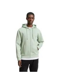 Kapuzensweatjacke Tom Tailor DENIM, Herren, Gr. XXL, gr&uuml;n (fresh mint gr&uuml;n), Sweatware, Obermaterial: 70% Baumwolle, 30% Polyester, bestickt, unifarben, normal h&uuml;ftbedeckend, Rundhals, Sweatjacken, mit Logostickerei