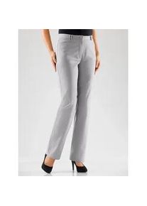 Funktionshose COSMA, Damen, Gr. 104, Langgr&ouml;&szlig;en, grau (hellgrau), 97% Baumwolle, 3% Elasthan, unifarben, lang, Hosen Funktionshose