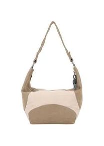 Henkeltasche Fritzi aus Preussen "Sky Mix Anthra Black", Damen, Gr. B/H/T: 6cm x 24cm x 32cm, braun, Nylon, unifarben, Taschen, mit tollem, weichem Handfeel