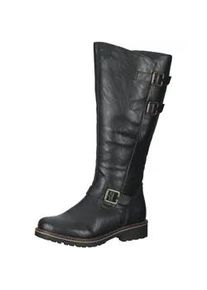 Stiefel Remonte "Remonte Stiefel Lederimitat", Damen, Gr. 41, schwarz, Lederimitat, Schuhe Stiefel