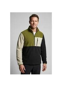 Fleecepullover Icepeak "Icepeak CREIL", Herren, Gr. XXL, olive, Obermaterial: 100% Polyester, Sweatshirts Fleecepullover, sportlicher Stil, aus Polyester