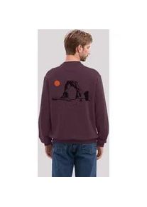 Sweatshirt F4NT4STIC "Escape Discover the World Savannah", Herren, Gr. XL, braun (maroon), Obermaterial: 80% Baumwolle, 20% Polyester, regular fit, Rundhals, ohne B&uuml;ndchen, Sweatshirts Sweatshirt, Discover the World