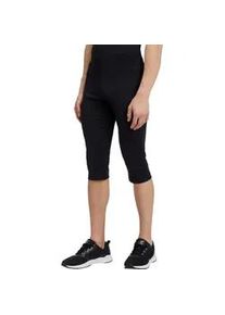 Trainingstights Energetics "He.-Tight Percy II 3/4 M", Herren, Gr. L, N-Gr, schwarz, Obermaterial: 88% Polyester, 12% Elasthan, Hosen