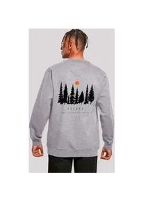 Sweatshirt F4NT4STIC "Escape Discover the World Forest", Herren, Gr. XXL, grau (erdgrau), Obermaterial: 50% Baumwolle, 50% Polyester, regular fit, Rundhals, ohne B&uuml;ndchen, Sweatshirts Sweatshirt, Discover the World