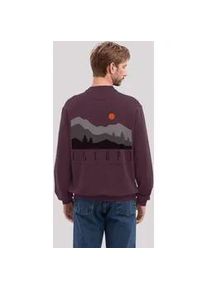 Sweatshirt F4NT4STIC "Escape Discover the World Forest Landscape", Herren, Gr. 3XL, braun (maroon), Obermaterial: 80% Baumwolle, 20% Polyester, regular fit, Rundhals, ohne B&uuml;ndchen, Sweatshirts Sweatshirt, Discover the World