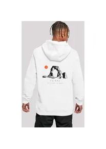 Kapuzenpullover F4NT4STIC "Escape Discover the World Savannah", Herren, Gr. 4XL, wei&szlig;, Obermaterial: 65% Baumwolle, 35% Polyester, slim fit, Pullover Kapuzenpullover, Discover the World