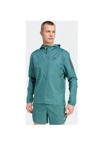 Laufjacke Adidas PERFORMANCE "OTR B JKT", Herren, Gr. 3XL, preloved teal, Obermaterial: 100% Polyester, normal, Jacken