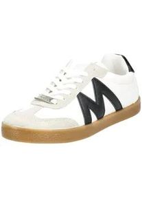Sneaker Steve Madden "Steve Madden Sneaker Leder/Synthetik", Damen, Gr. 36, wei&szlig;, Leder, Synthetik, Schuhe Sneaker