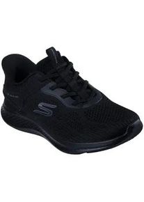 Slip-On Sneaker Skechers "SKECH-LITE PRO 2.0", Damen, Gr. 35, schwarz, Textil, unifarben, Schuhe, Freizeitschuh, Slipper mit Slip-Ins