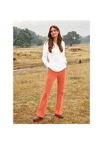 Strickpullover Inspirationen "Pullover", Damen, Gr. 44, wei&szlig;, 100% Baumwolle, unifarben, Pullover Strickpullover