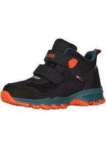Winterstiefel Trollkids "KIDS KJERAG HIKER", Kinder, Gr. 32, orange (schwarz, stormy blau, flame orange), Synthetik, Textil, Schuhe Winterstiefel, wasserdicht