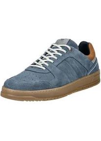 Sneaker Bullboxer "Bullboxer Sneaker Veloursleder", Herren, Gr. 42, jeans, Veloursleder, Schuhe Sneaker