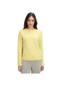 Strickpullover Cartoon "Damen mit Stehkragen", Damen, Gr. 44, muted lime, Obermaterial: 40% Polyester, 36% Polyacryl, 17% Polyamid, 4% Wolle, 3% Elasthan, relaxed fit normal, Pullover Strickpullover