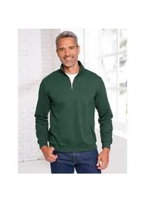 Classic Dog Langarmshirt CLASSIC "Sweatshirt", Herren, Gr. 44/46, moos, 50% Baumwolle, 50% Polyester, unifarben, Shirts Langarmshirt