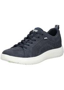 Sneaker JEEP "JEEP Sneaker Lederimitat/Textil", Herren, Gr. 45, navy, Lederimitat, Textil, Schuhe Sneaker