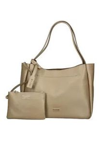 Shopper Nero Giardini "Nero Giardini Taschen Leder", Damen, Gr. onesize, beige, Leder, Taschen Shopper