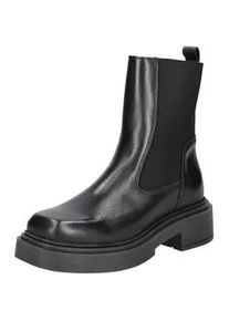 Stiefelette Steve Madden "Steve Madden Stiefelette Leder", Damen, Gr. 36, schwarz, Leder, Schuhe Stiefelette