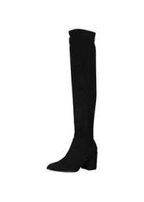 Overkneestiefel Steve Madden "Steve Madden Stiefel Textil", Damen, Gr. 36, schwarz, Textil, Schuhe