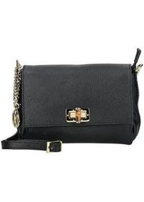 Henkeltasche Caprice "Caprice Taschen Nappaleder", Damen, Gr. onesize, schwarz, Leder, Taschen