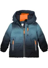 Steppjacke "FISW 39 MNS QLTD JCKT", Kinder, Gr. 86/92, blau (dunkelpetrol), Obermaterial: 100% Polyester;Futter: 100% Polyester;Futter 2:;F&uuml;llung: 100% Polyester, FIRST INSTINCT BY Killtec, Jacken Steppjacke, Winddichte, wasserabweisende Kinderjacke mit Fleece und Schneefang