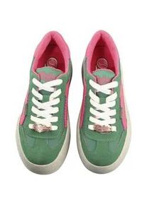 Trainingsschuh Buffalo "Buffalo CAJO", Damen, Gr. 41, gr&uuml;n, pink, Schuhe