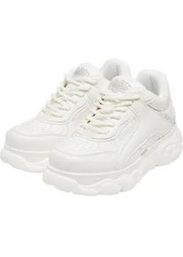 Trainingsschuh Buffalo "Buffalo CLD ECHO", Damen, Gr. 40, wei&szlig;, Polyurethan, unifarben, Schuhe