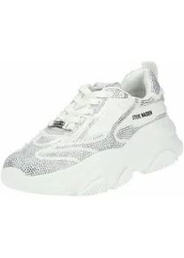 Sneaker Steve Madden "Steve Madden Sneaker Textil", Damen, Gr. 40, wei&szlig;, Textil, Schuhe Sneaker