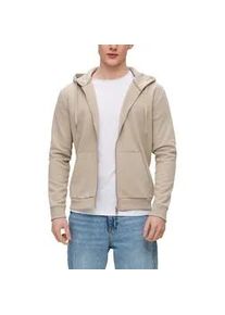 Kapuzensweatshirt QS, Herren, Gr. XXL, beige, Sweatware, Obermaterial: 60% Baumwolle, 40% Polyester, unifarben, regular fit normal, ohne Ausschnitt, Rippb&uuml;ndchen, Sweatshirts, mit Kapuze