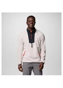Fleecepullover Columbia "SEQUOIA GROVE HALF ZIP FLEECE", Herren, Gr. XL, schwarz (schwarz stone, schwarz), Obermaterial: 100% Polyester, normal, Rundhals, Sweatshirts Fleecepullover, sportlicher Stil, f&uuml;r Wandern und Trekking, mit Rundhalsausschnitt