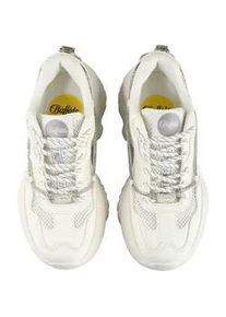 Trainingsschuh Buffalo "Buffalo BLISS LUXE", Damen, Gr. 40, wei&szlig;, silber, Schuhe