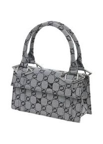 Schultertasche PEQUS "PEQUS Aether Canvas Mini Handbag", Damen, Gr. onesize, schwarz, 50% Polyimid, 35% Polyester, 10% Baumwolle, 5% Andere Materialien, unifarben, Taschen Schultertasche