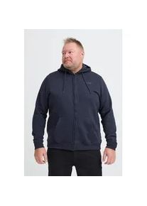 Kapuzensweatjacke Blend "Sweatshirt", Herren, Gr. 5XL, schwarz navy, Sweatware, Obermaterial: 50% Baumwolle, 50% Polyester, unifarben, regular fit normal, ohne Ausschnitt, Rippb&uuml;ndchen, Sweatjacken