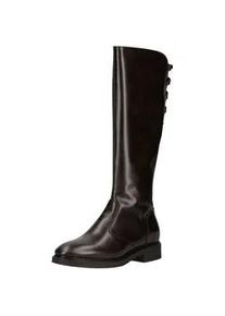 Stiefel Nero Giardini "Nero Giardini Stiefel Leder", Damen, Gr. 36, dunkelbraun, Leder, Schuhe Stiefel