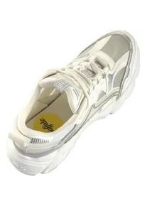 Trainingsschuh Buffalo "Buffalo Damen Buffalo Cld Run Jog Vegan Nappa/Mesh", Damen, Gr. 41, wei&szlig;, transparent, Kunstfaser, unifarben, Schuhe