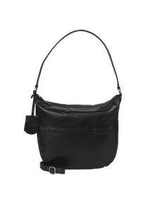 Umh&auml;ngetasche Burkely "Burkely Taschen Stretch", Damen, Gr. onesize, schwarz, Textil, Taschen Umh&auml;ngetasche