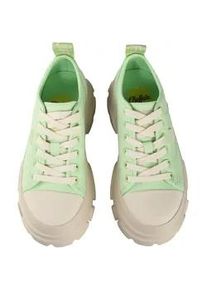 Trainingsschuh Buffalo "Buffalo CADE LACE UP LO", Damen, Gr. 38, lime, unifarben, Schuhe