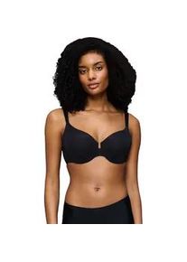 Minimizer-BH Triumph "Body Make-Up Illusion Curve", Damen, Gr. 80, Cup G, schwarz, Microtouch, Obermaterial: 80% Polyamid, 20% Polyester, Basic, BHs Minimizer-BH, verkleinert die Brust optisch, breite Tr&auml;ger, formend, weich