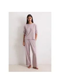 Marc O'Polo Longsleeve MARC O'POLO "Mix -n-Match", Damen, Gr. S, mauve, Single Jersey, Obermaterial: 100% Baumwolle, bequem h&uuml;ftbedeckend, Rundhals, Shirts, Lange &Auml;rmel, Rundhalsausschnitt, Cotton, feminin