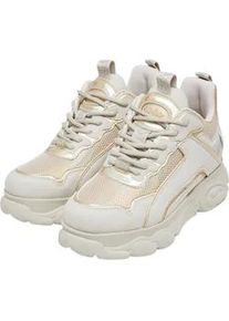 Trainingsschuh Buffalo "Buffalo CLD CHAI", Damen, Gr. 37, beige, grau, Schuhe