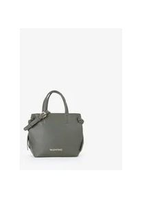 Shopper Valentino BAGS "WIN RE", Damen, Gr. B/H/T: 27cm x 22cm x 11,5cm, khaki, Lederimitat, Taschen Shopper, Damen Umh&auml;ngetasche, Schultertasche, Tragetasche mit Logo