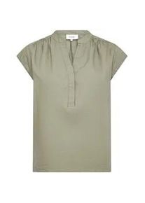 Funktionstop Levete Room "Levete Room Top LR-NAJA 19", Damen, Gr. L, l794, schwarz moss, Obermaterial: 55% Leinen, 45% Viskose, Tops