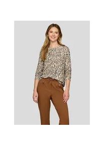 Print-Shirt Rabe "T-Shirt", Damen, Gr. 48, grau, 92%Viskose, 8%Elastan, gerade, Shirts