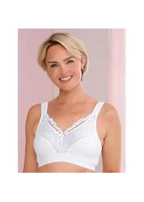 w&auml;schepur B&uuml;gelloser BH W&Auml;SCHEPUR, Damen, Gr. 75, Cup B, wei&szlig;, 90% Baumwolle, 6% Elasthan, 4% Polyamid, BHs